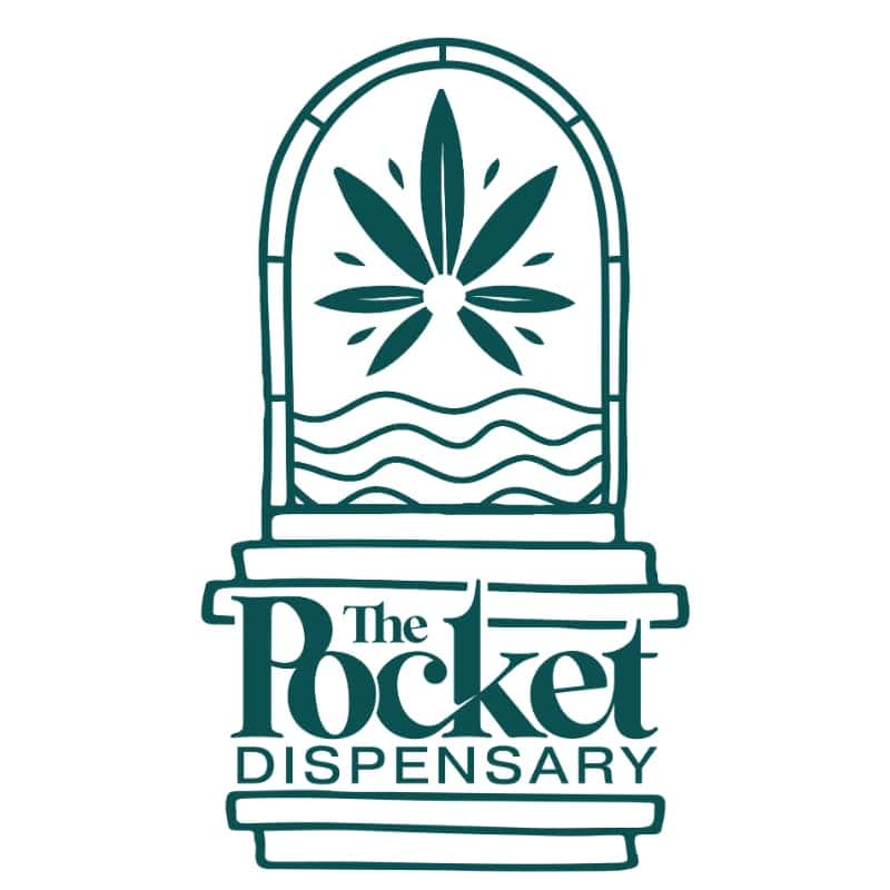 The Pocket Dispensary storefront banner - recreational marijuana dispensary