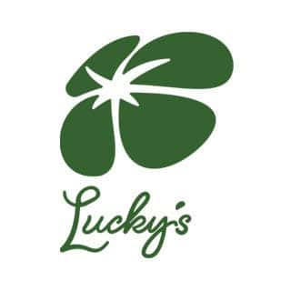 Lucky's Cannabis Co storefront banner - recreational marijuana dispensary