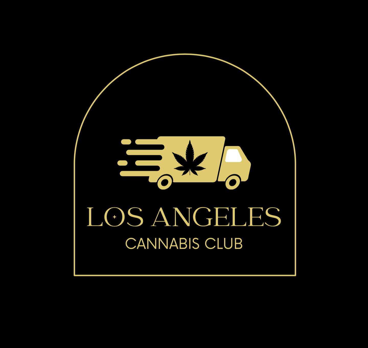 LA CANNABIS CLUB - DOWNTOWN LA storefront banner - recreational marijuana delivery