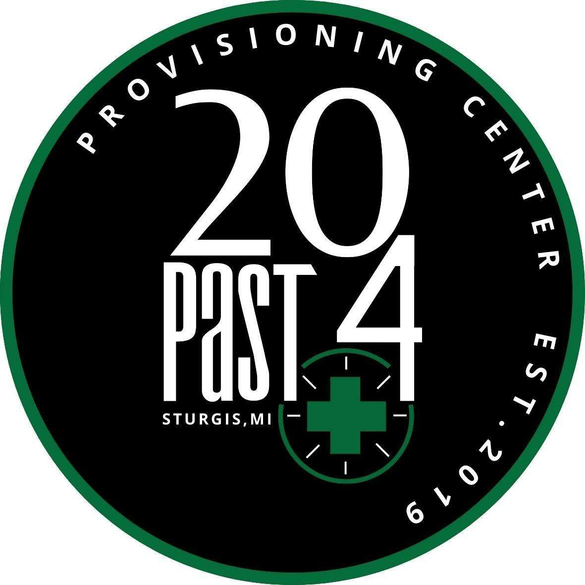 20 Past 4 Sturgis storefront banner - recreational marijuana dispensary