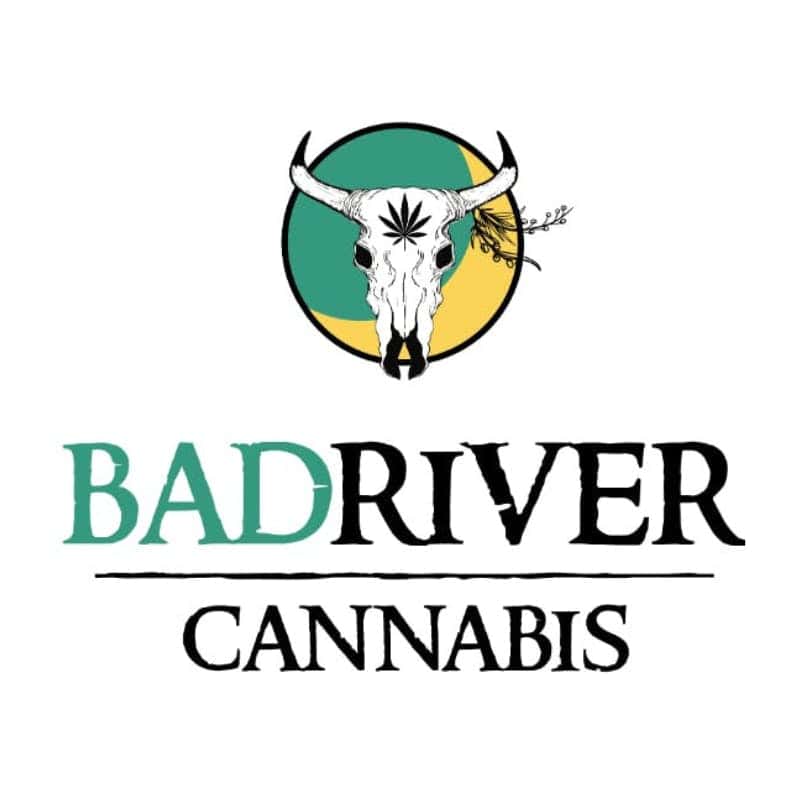 Bad River Cannabis storefront banner - recreational marijuana dispensary