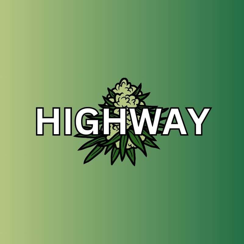 Highway DTLA Delivery - Central LA storefront banner - recreational marijuana delivery
