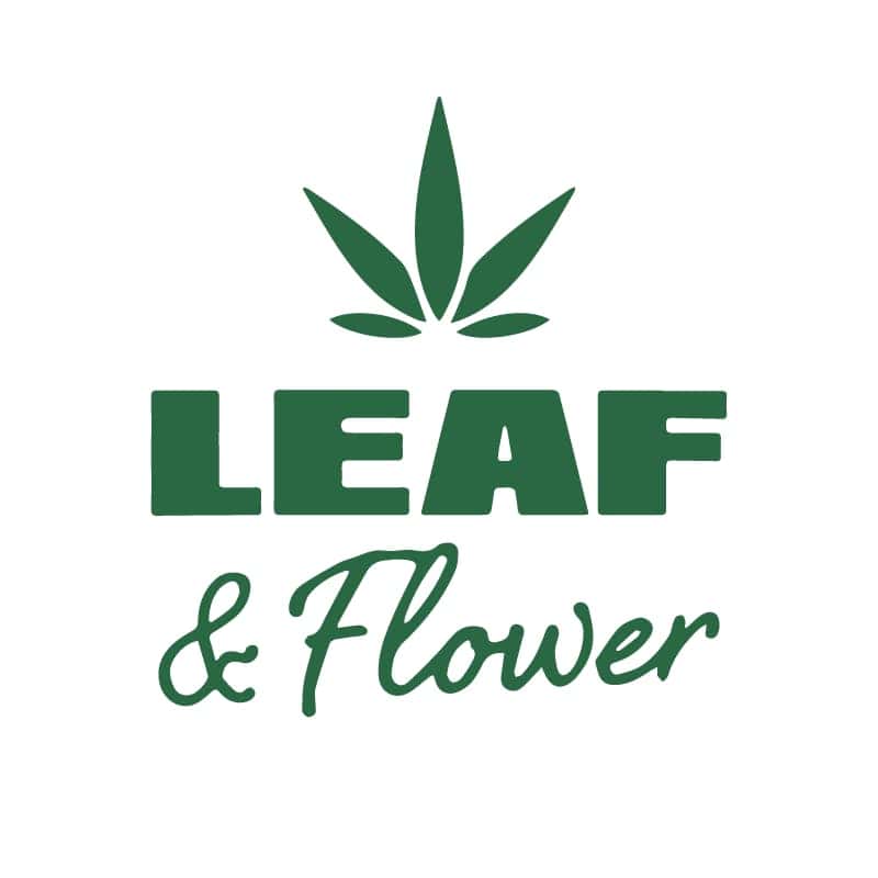 Leaf & Flower 4th St storefront banner - recreational marijuana dispensary