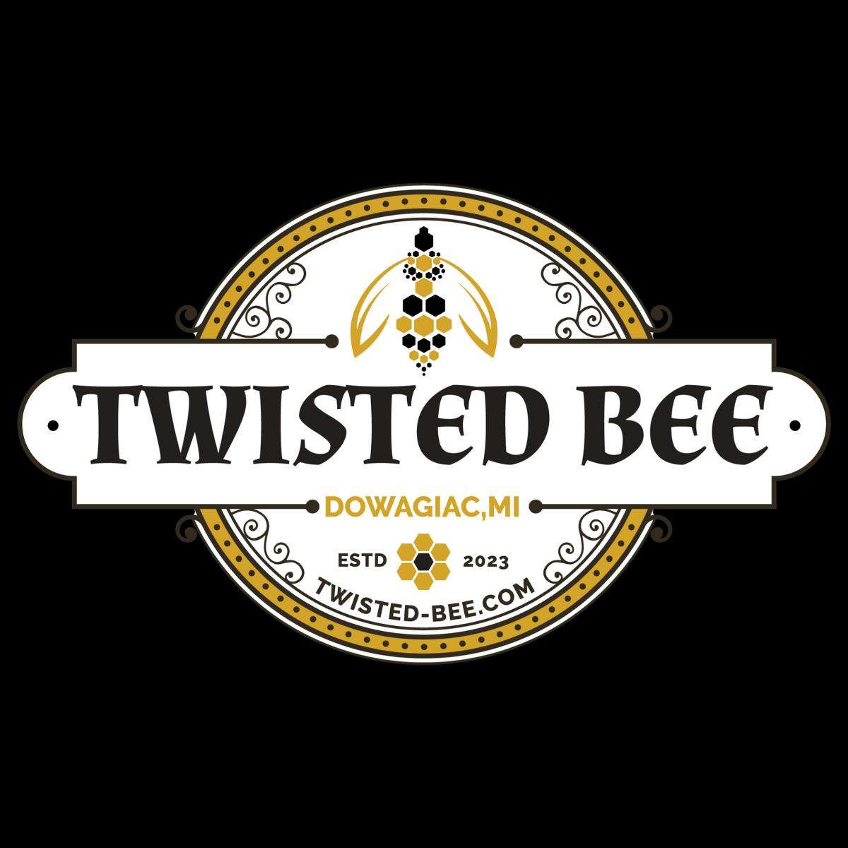 Twisted Bee storefront banner - recreational marijuana dispensary
