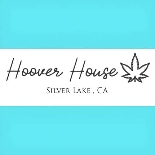 Hoover House storefront banner - recreational marijuana dispensary