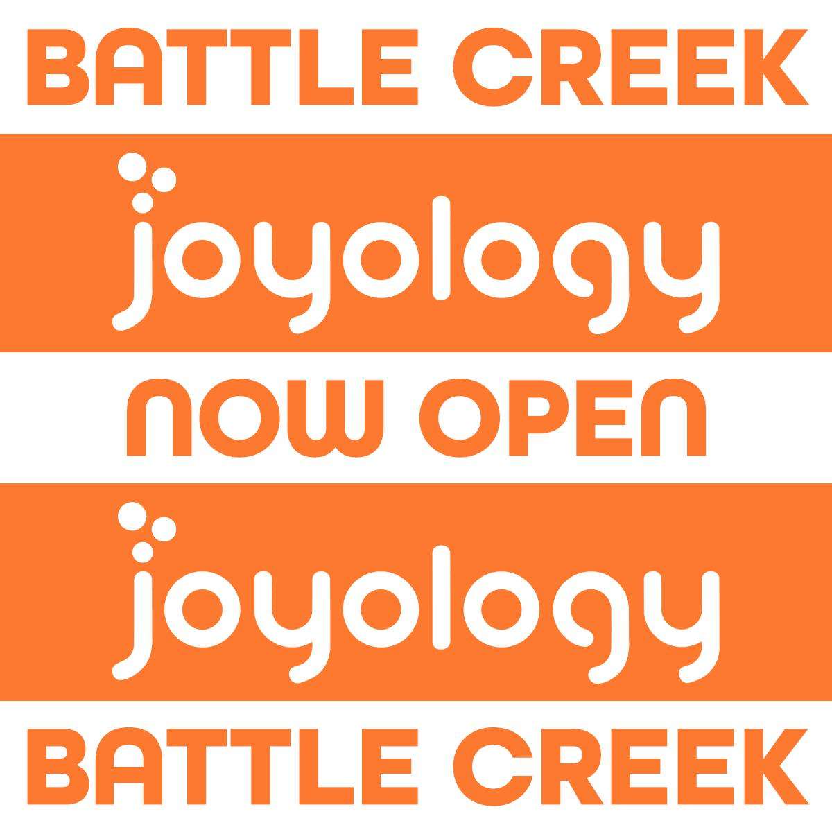 Joyology of Battle Creek storefront banner - recreational marijuana dispensary