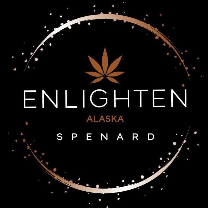Enlighten - Spenard storefront banner - recreational marijuana dispensary