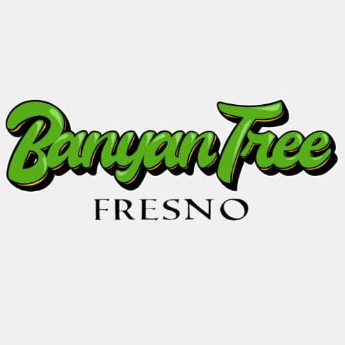 Banyan Tree Fresno storefront banner - recreational marijuana dispensary