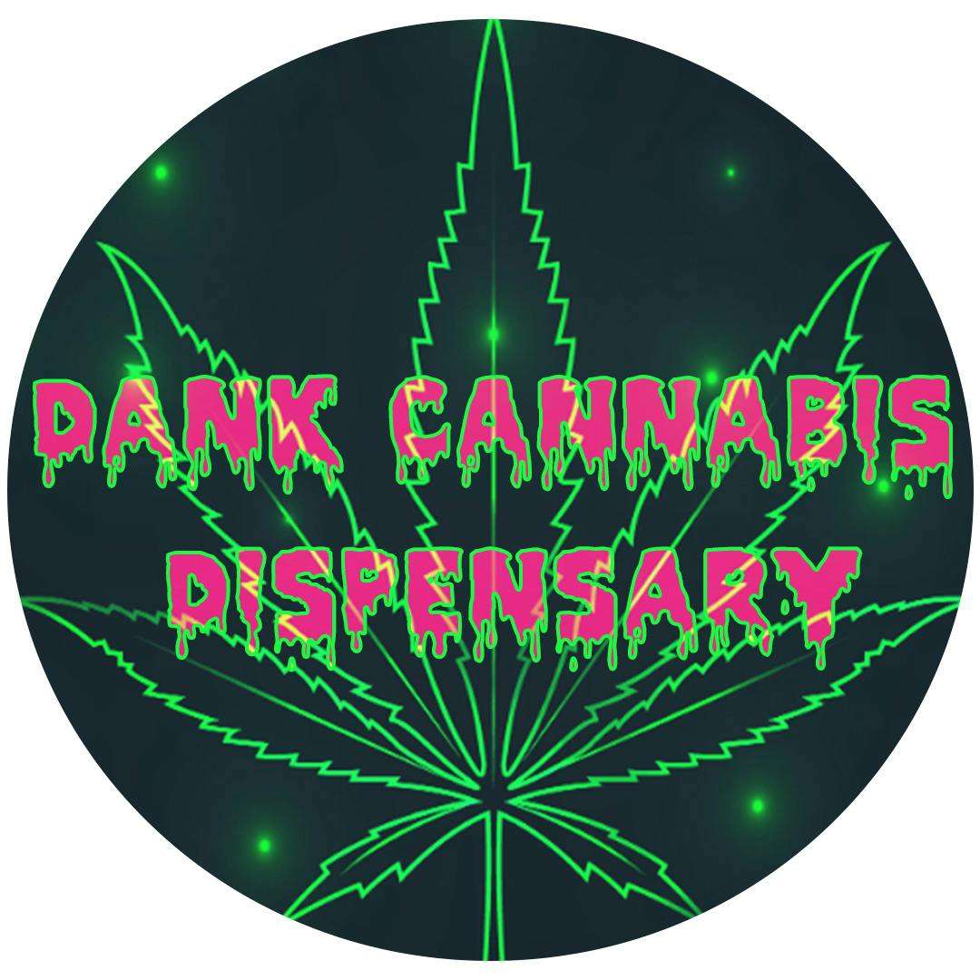 DANK Cannabis Dispensary - S. Mingo storefront banner - recreational marijuana dispensary