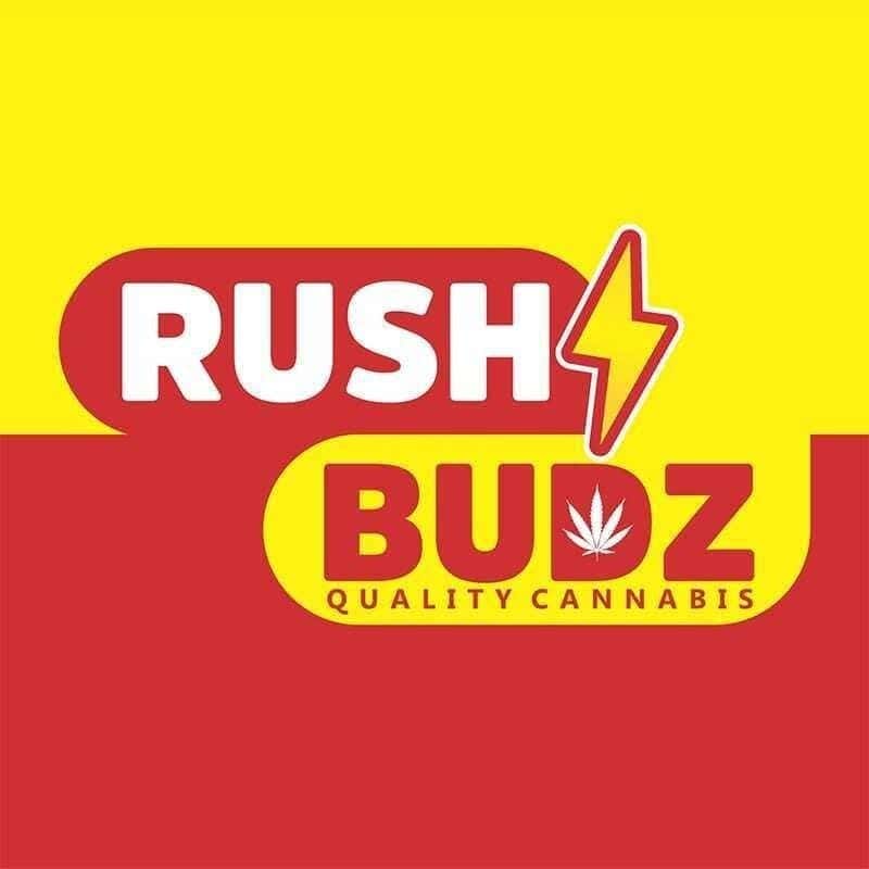 RushBudz- Corona / Norco storefront banner - recreational marijuana delivery