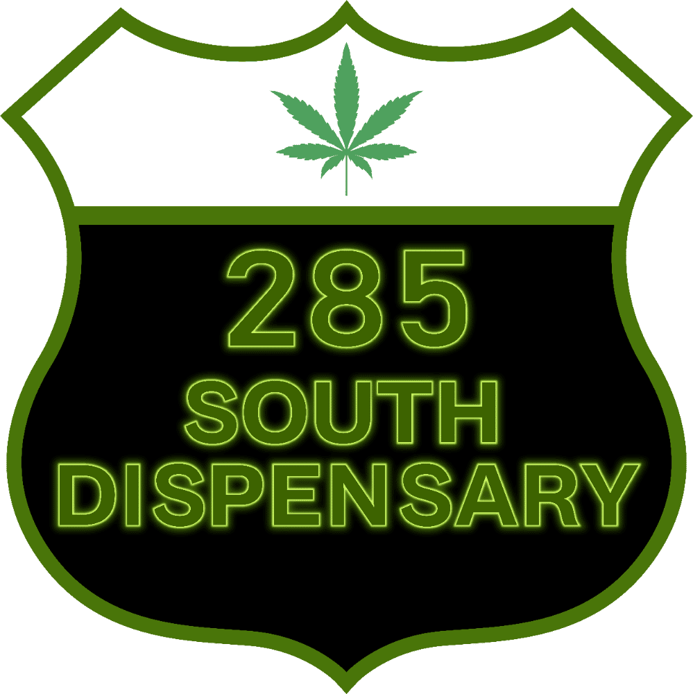 285 South Dispensary storefront banner - recreational marijuana dispensary