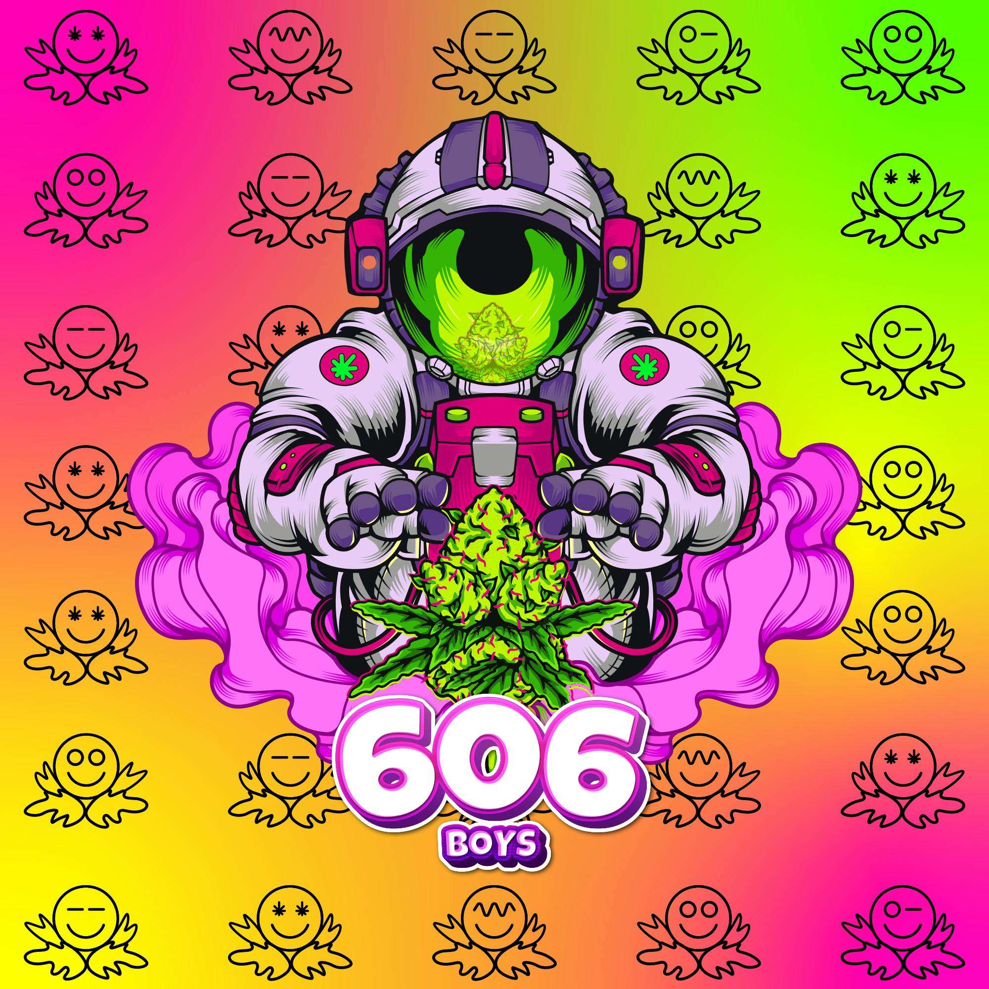 606 Boys storefront banner - recreational marijuana delivery
