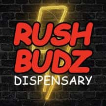 RushBudz Delivery storefront banner - recreational marijuana delivery