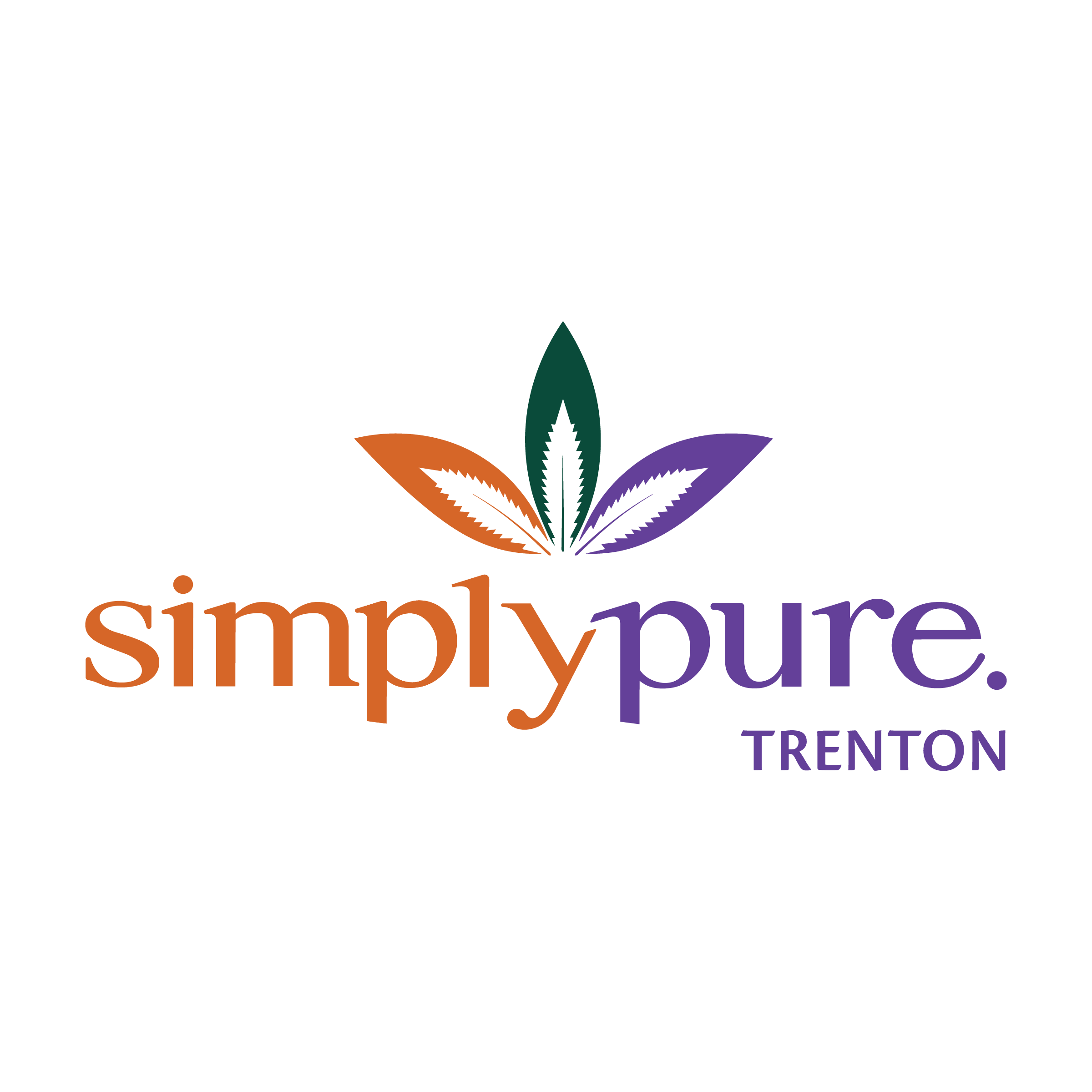 Simply Pure Trenton NJ storefront banner - recreational marijuana dispensary