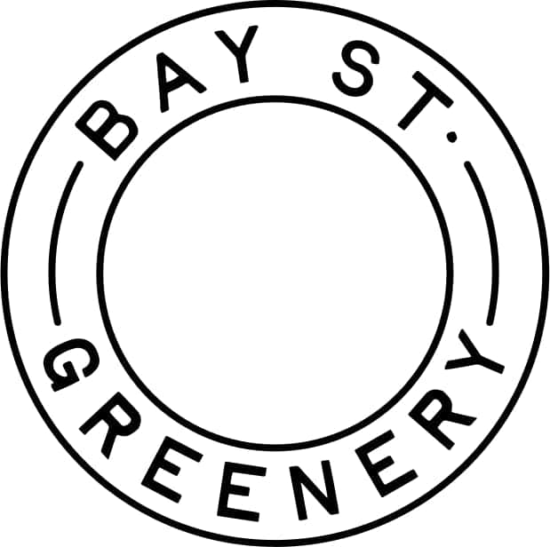 Bay Street Greenery storefront banner - recreational marijuana delivery