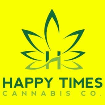 Happy Times Cannabis Co storefront banner - recreational marijuana dispensary