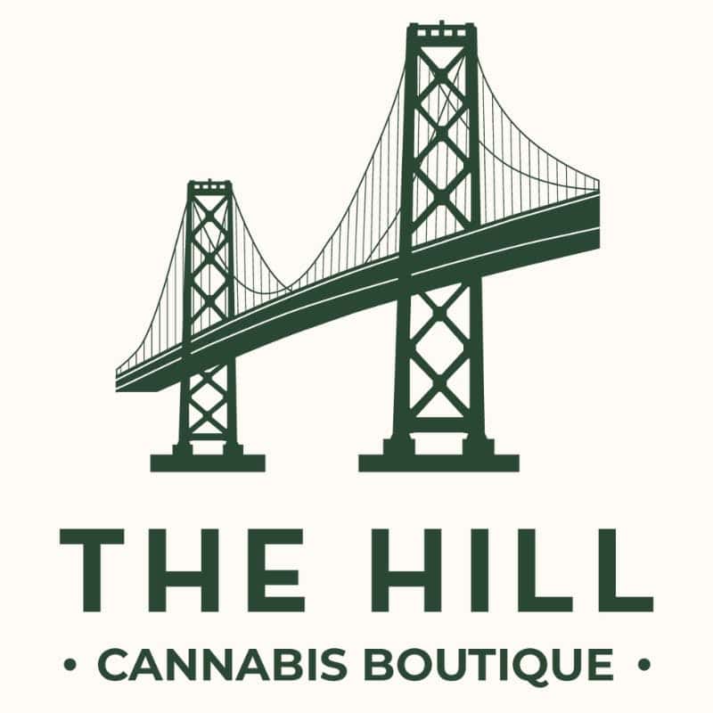 The Hill San Francisco storefront banner - recreational marijuana dispensary