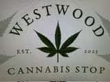 Westwood Cannabis Stop storefront banner - recreational marijuana dispensary