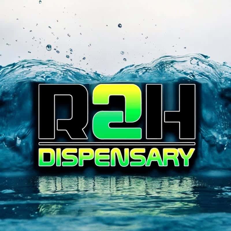 R2H Dispensary storefront banner - recreational marijuana dispensary