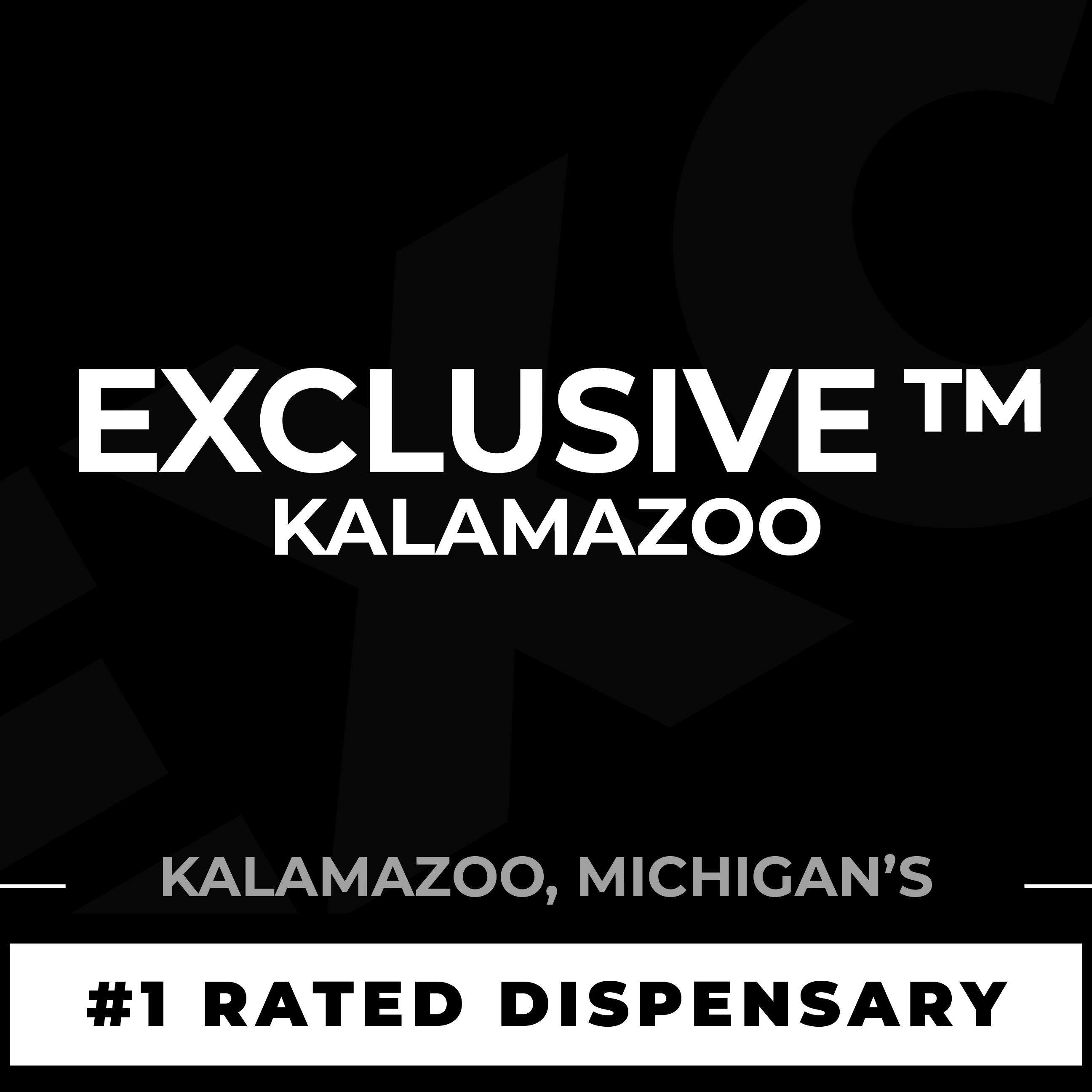 Exclusive Cannabis - Kalamazoo Recreational storefront banner - recreational marijuana dispensary