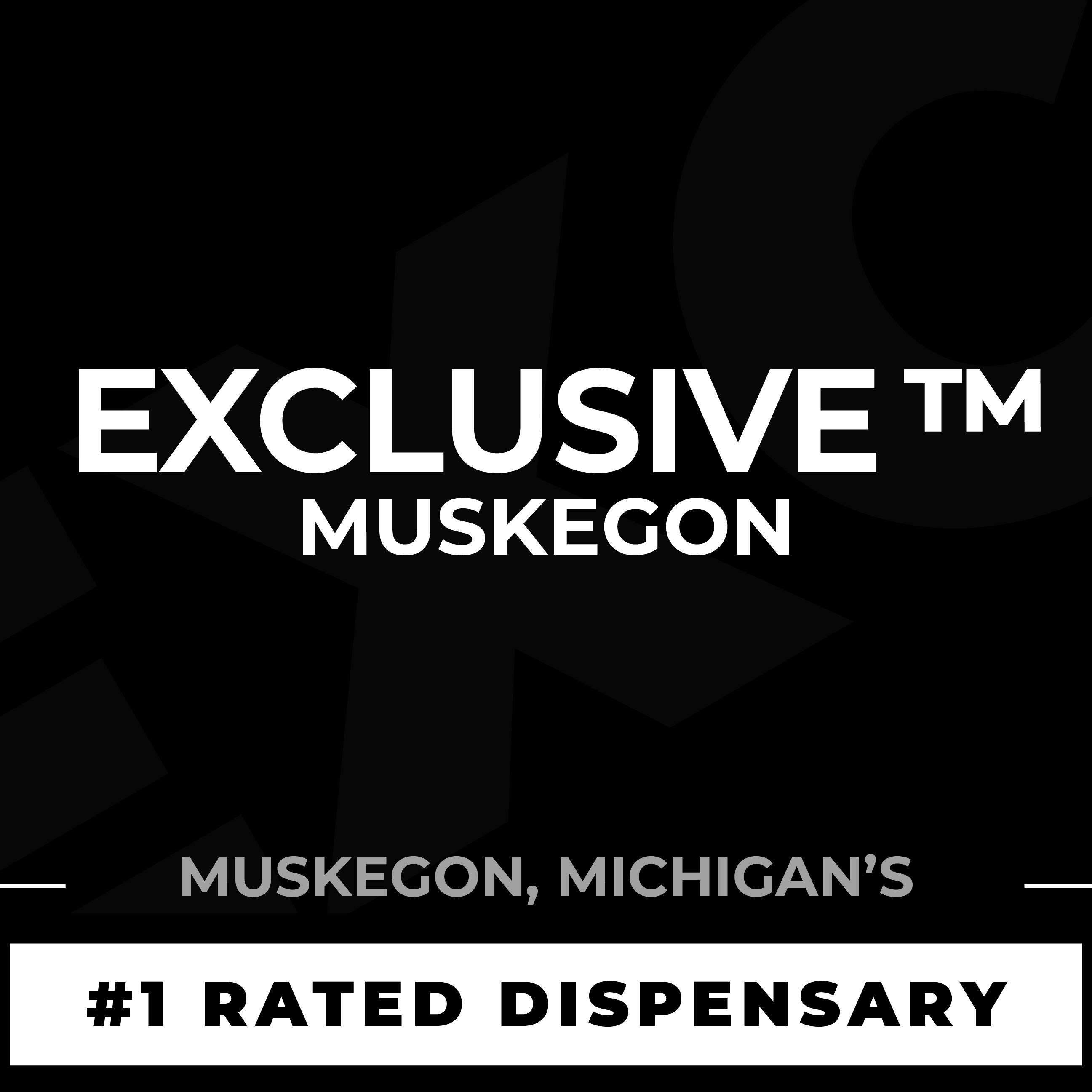 Exclusive Muskegon - Recreational & Medical storefront banner - recreational marijuana dispensary
