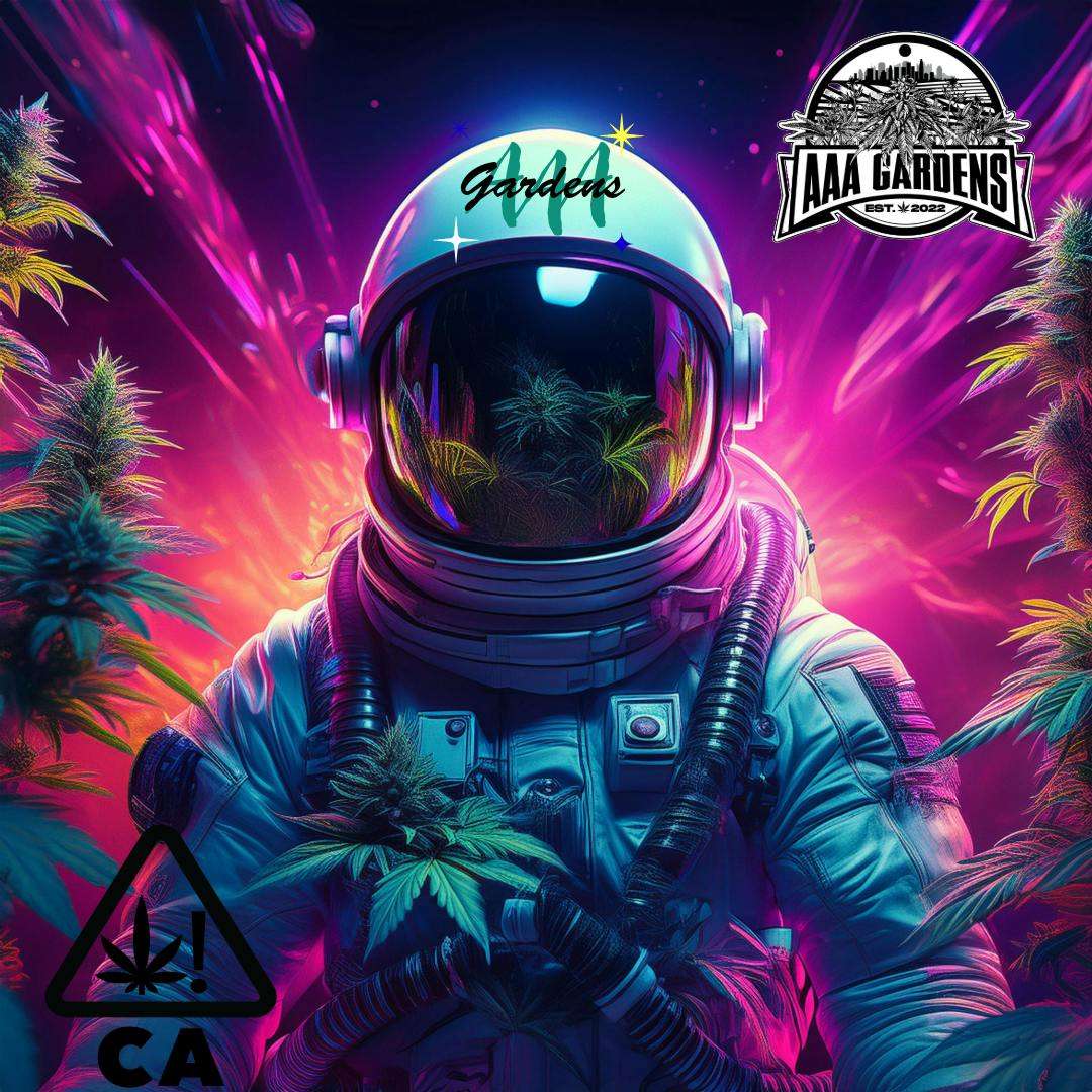 AAA GARDEN storefront banner - recreational marijuana delivery