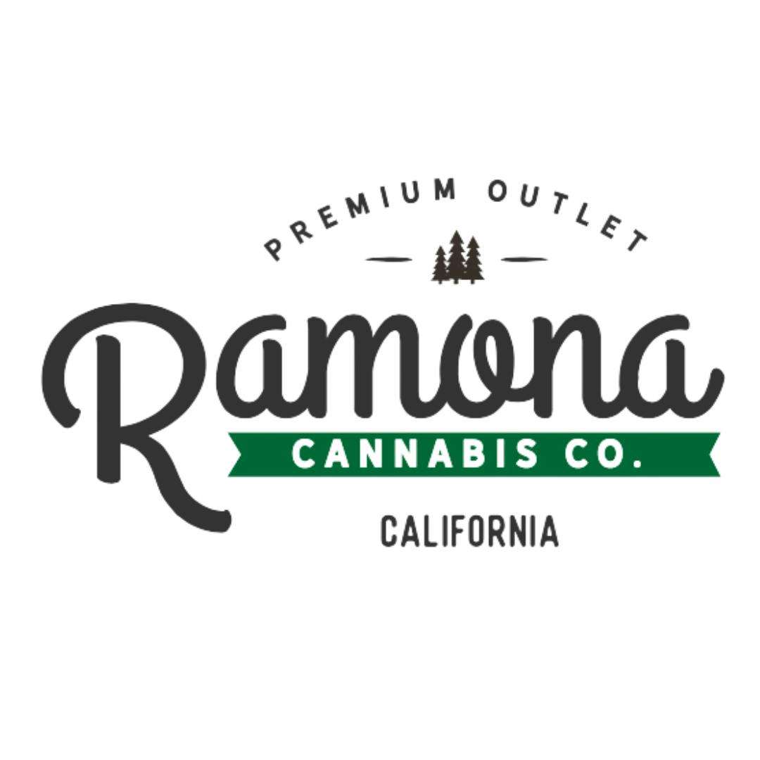 Ramona Cannabis Company storefront banner - recreational marijuana dispensary