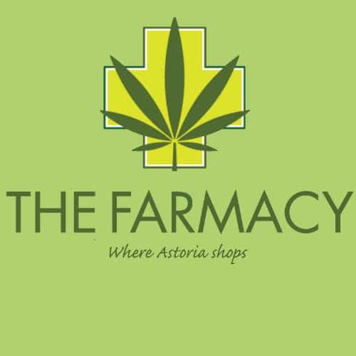 The Farmacy - Astoria storefront banner - recreational marijuana dispensary