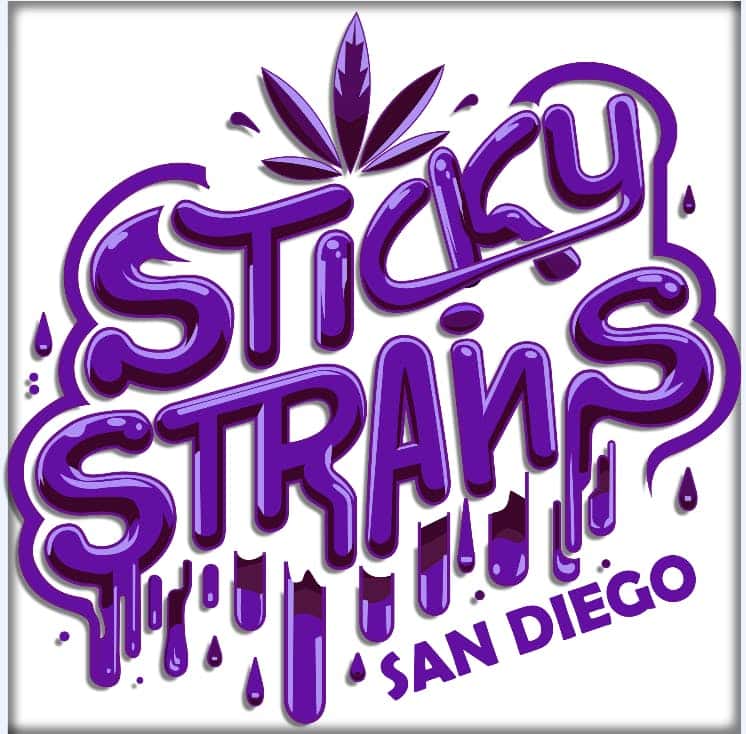 Sticky Strains - San Marcos/Escondido storefront banner - recreational marijuana delivery