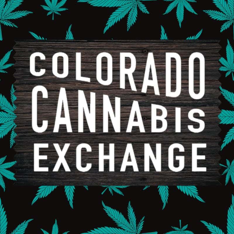 Colorado Cannabis Exchange storefront banner - recreational marijuana dispensary