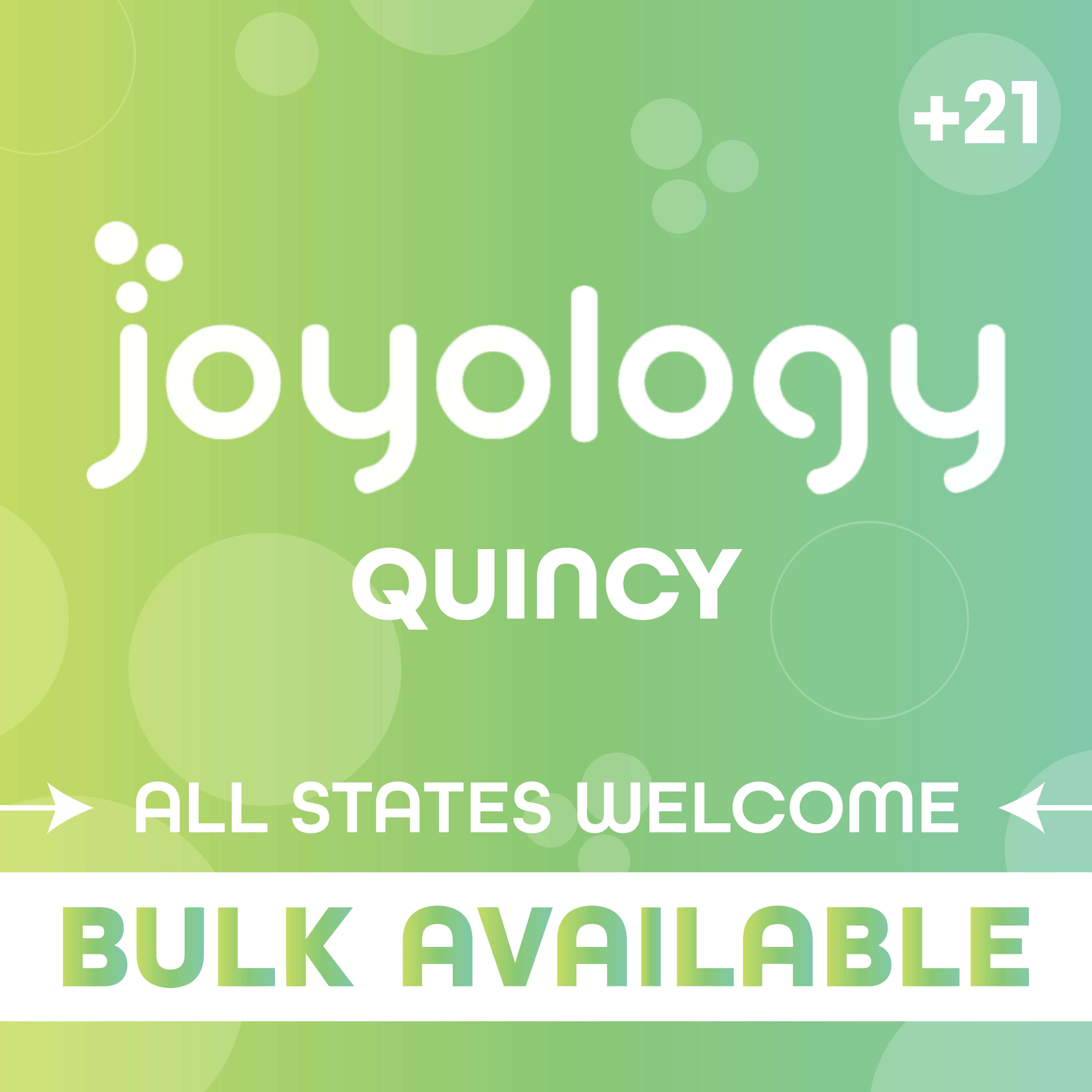 Joyology Quincy storefront banner - recreational marijuana dispensary