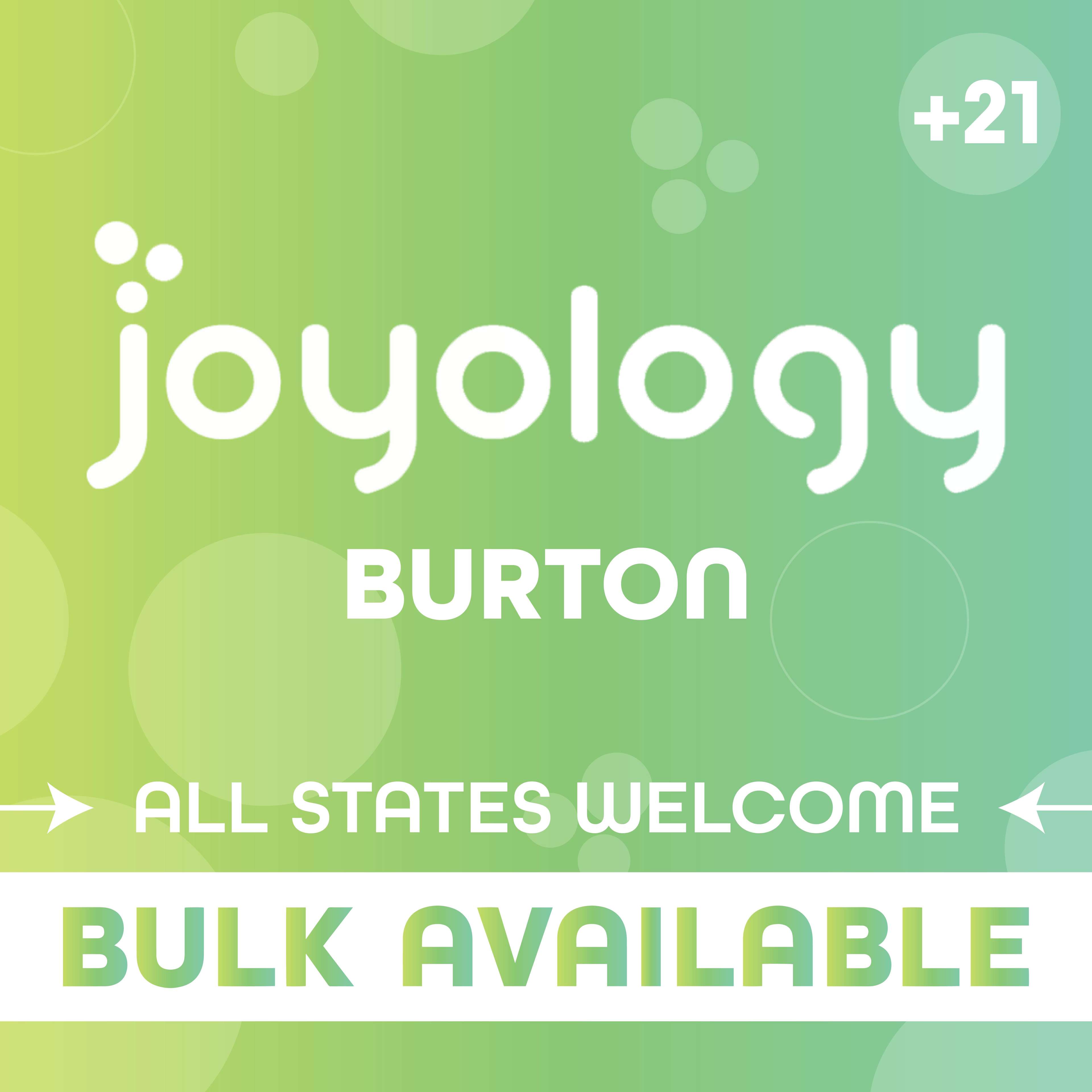 Joyology Burton storefront banner - recreational marijuana dispensary