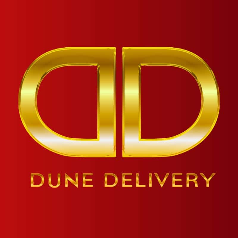 Dune Delivery storefront banner - recreational marijuana delivery