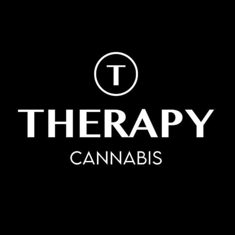 Therapy Cannabis storefront banner - recreational marijuana dispensary