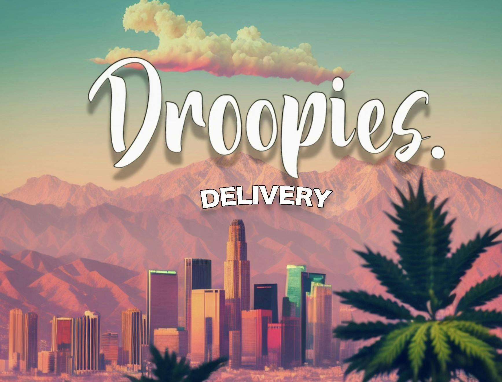 Droopies LLC storefront banner - recreational marijuana delivery