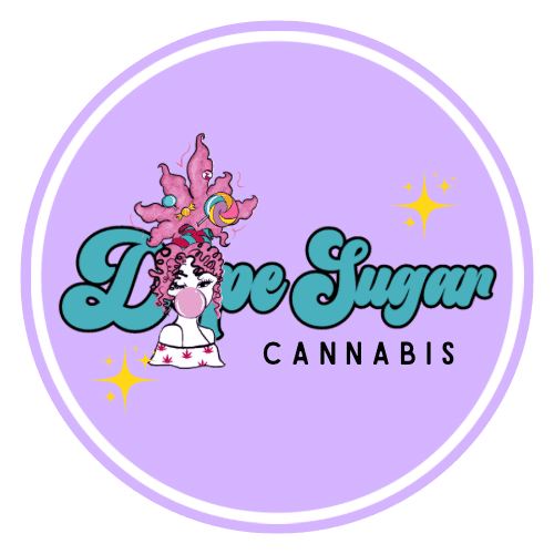 Dope Sugar storefront banner - recreational marijuana dispensary