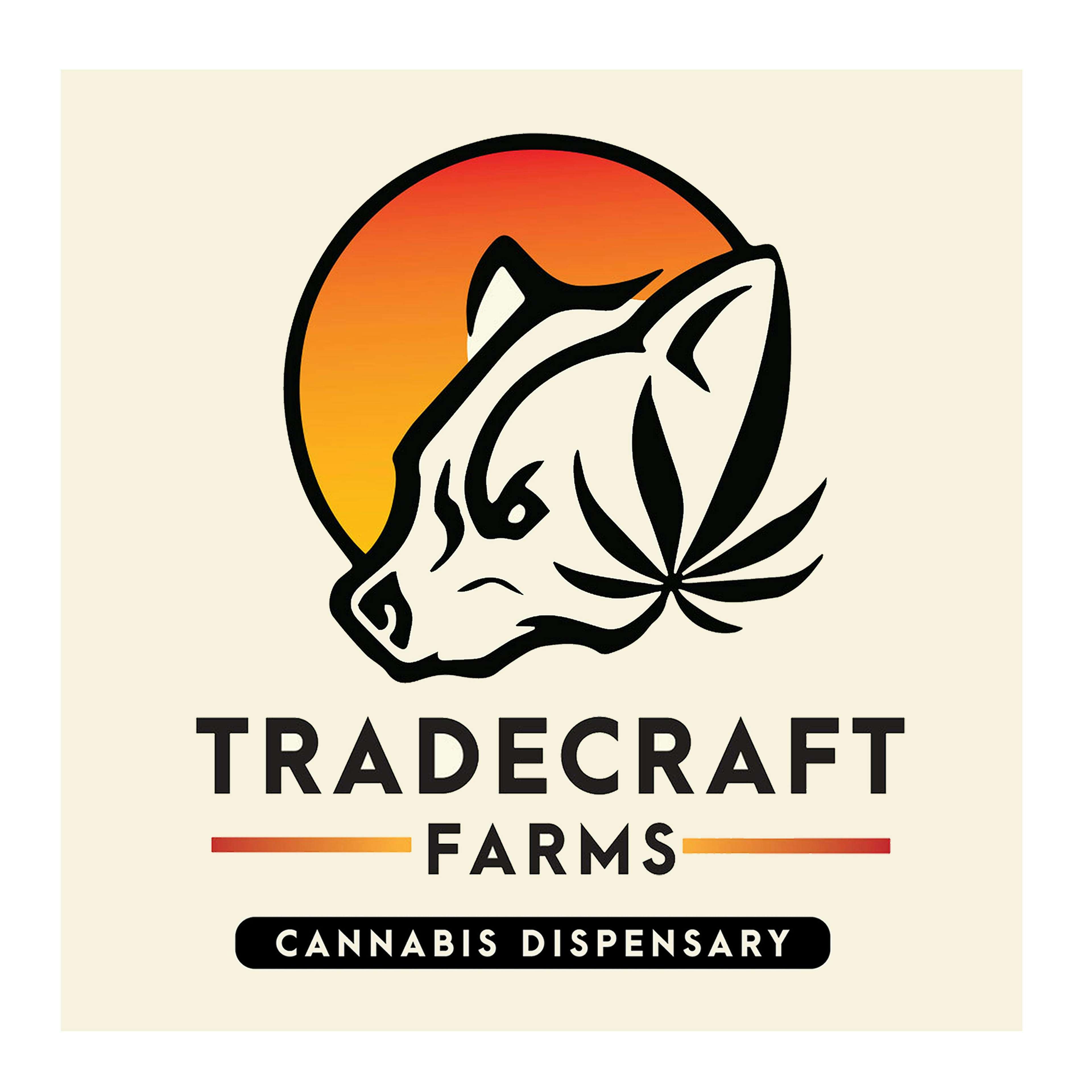 Tradecraft Farms - Port Hueneme storefront banner - recreational marijuana dispensary