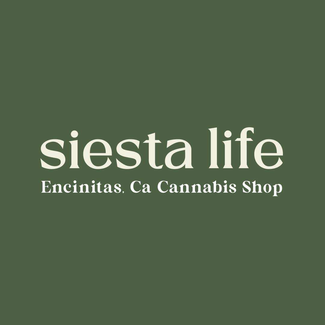 Siesta Life Encinitas storefront banner - recreational marijuana dispensary