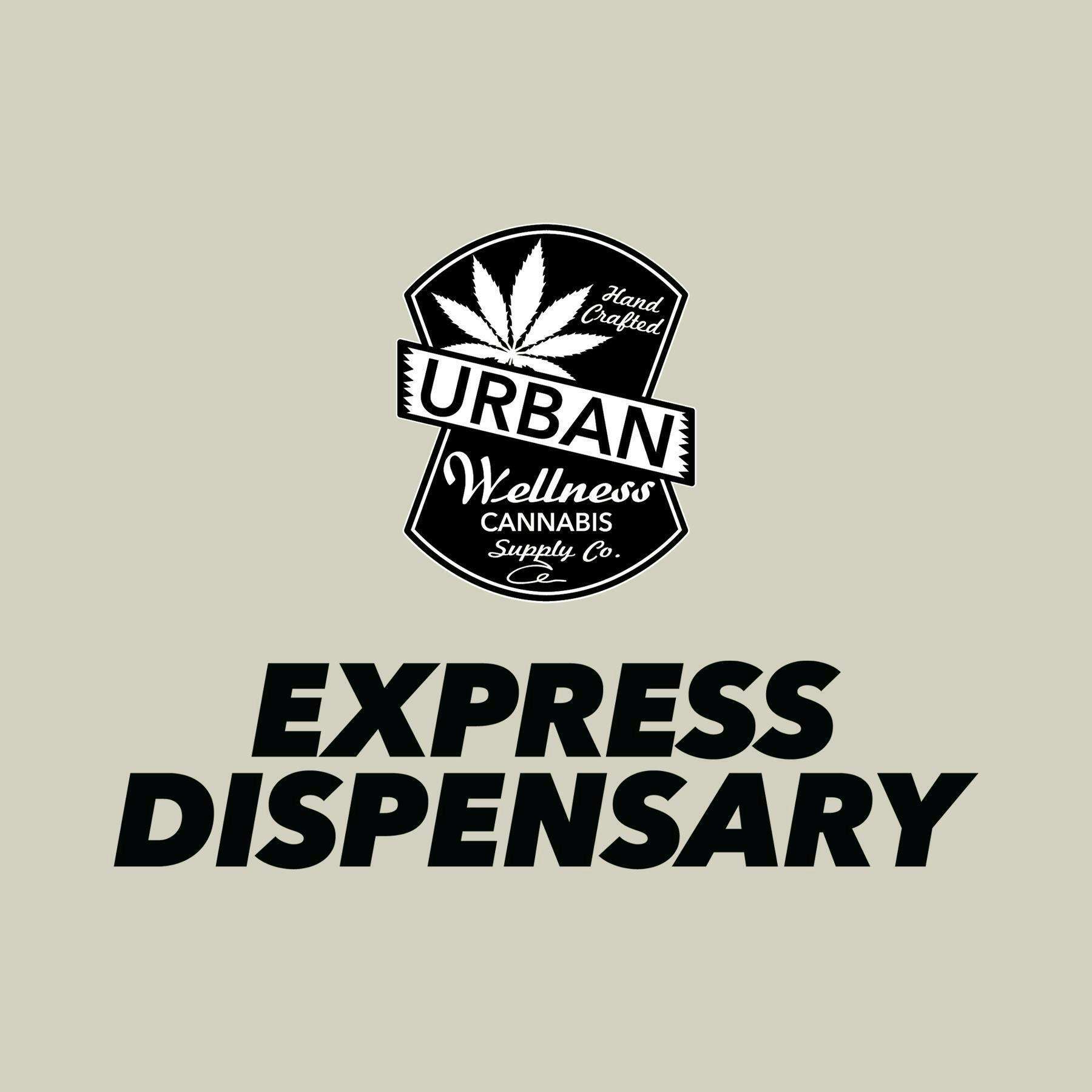 Urban Wellness Express - 4th storefront banner - recreational marijuana dispensary