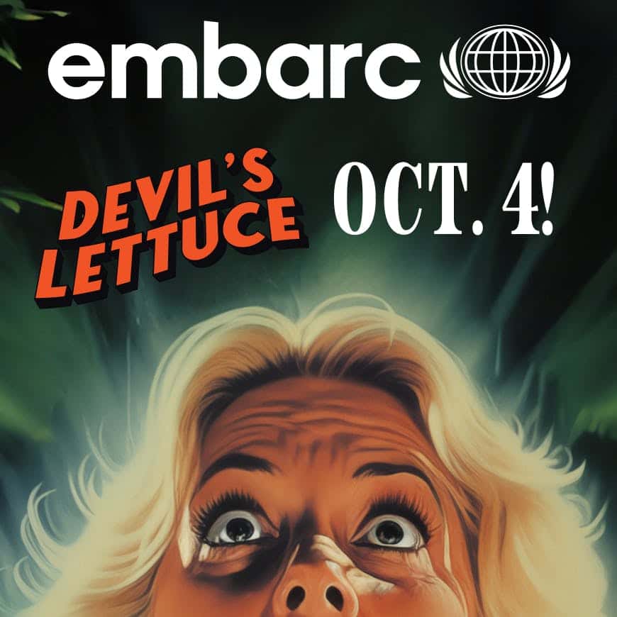 Embarc - Fairfield storefront banner - recreational marijuana dispensary