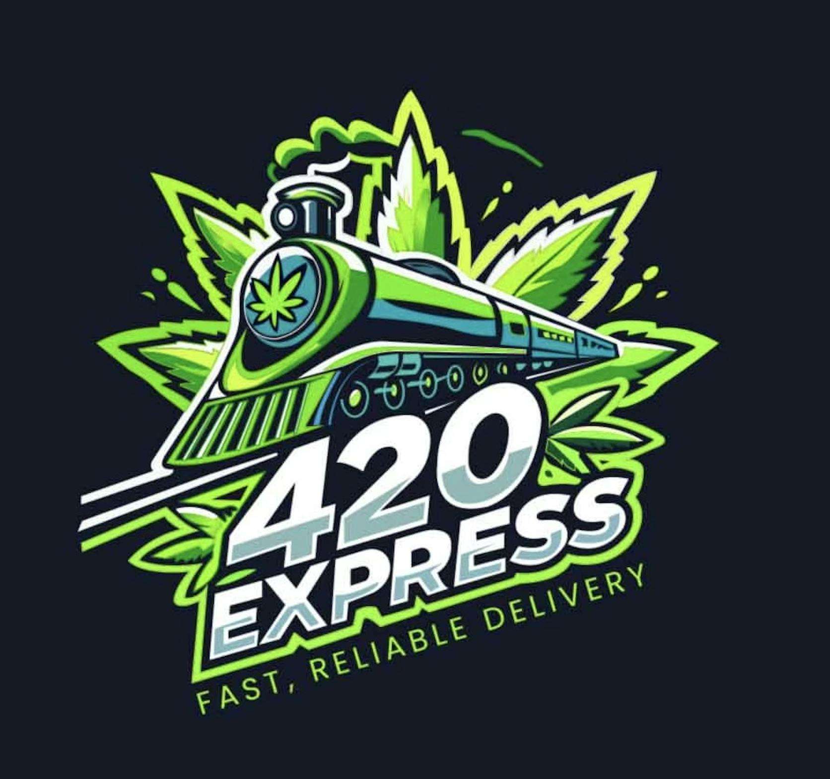 420 Express storefront banner - recreational marijuana delivery