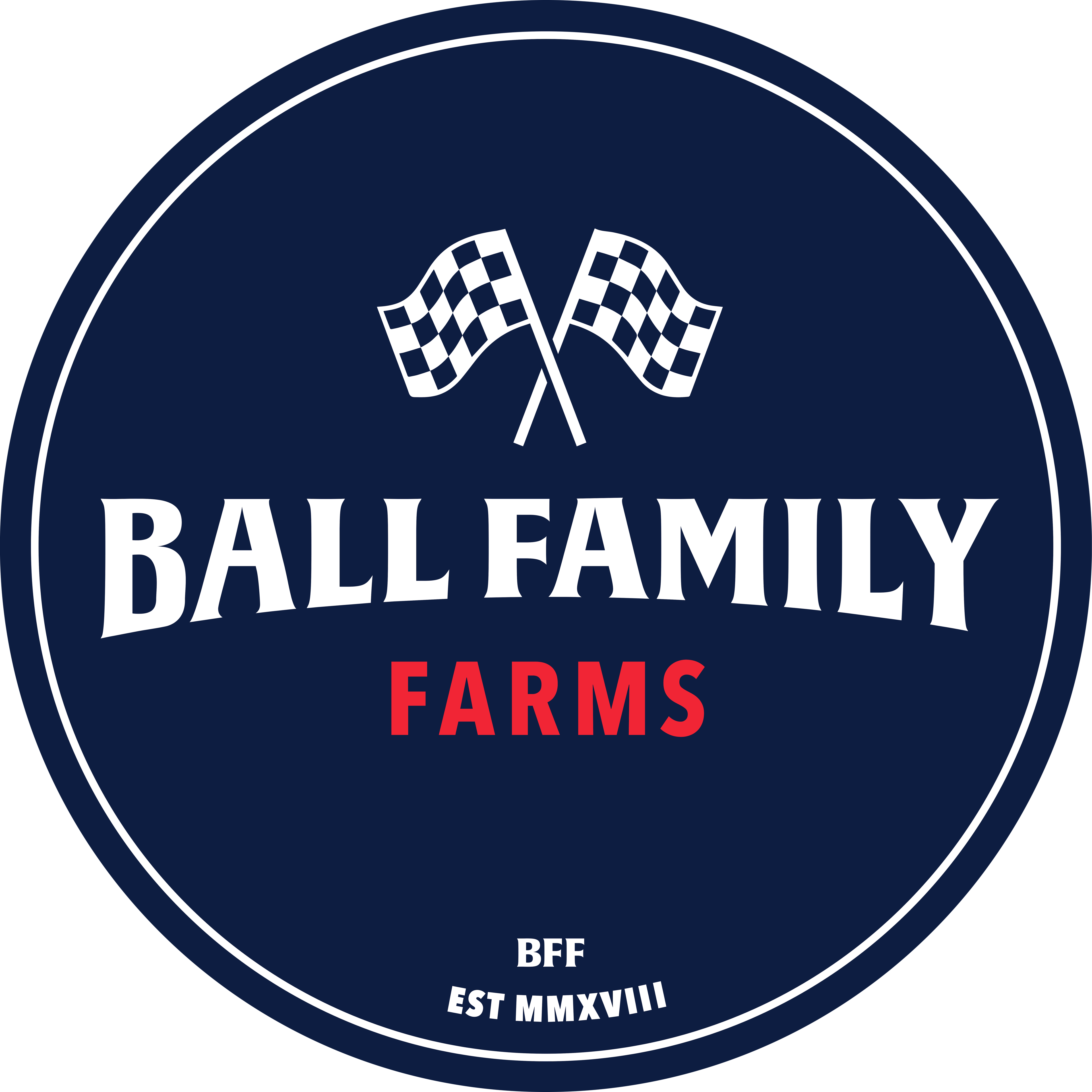 Ball Family Farms Retail storefront banner - recreational marijuana dispensary