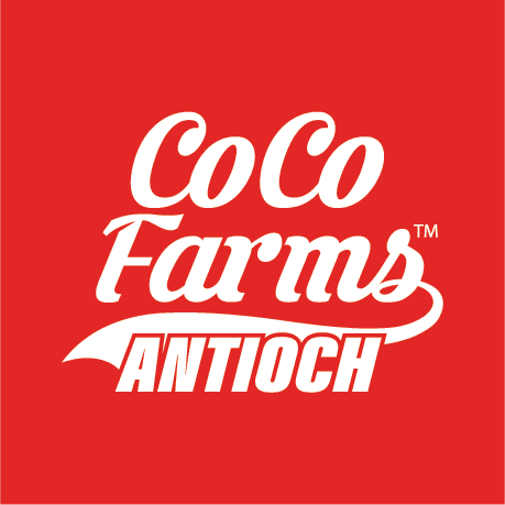 CoCo Farms - Antioch storefront banner - recreational marijuana dispensary