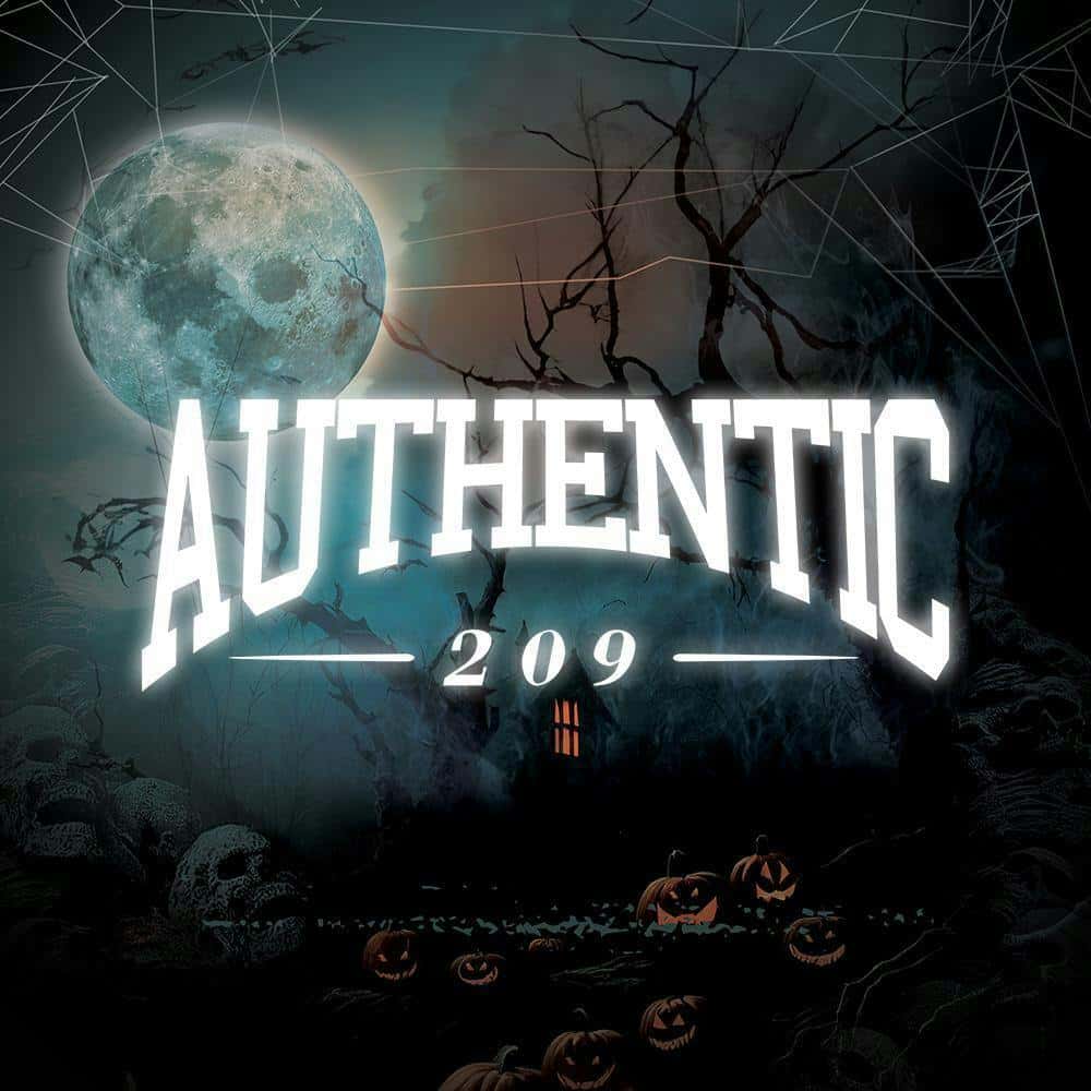 Authentic 209 storefront banner - recreational marijuana dispensary