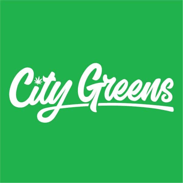 City Greens storefront banner - recreational marijuana delivery