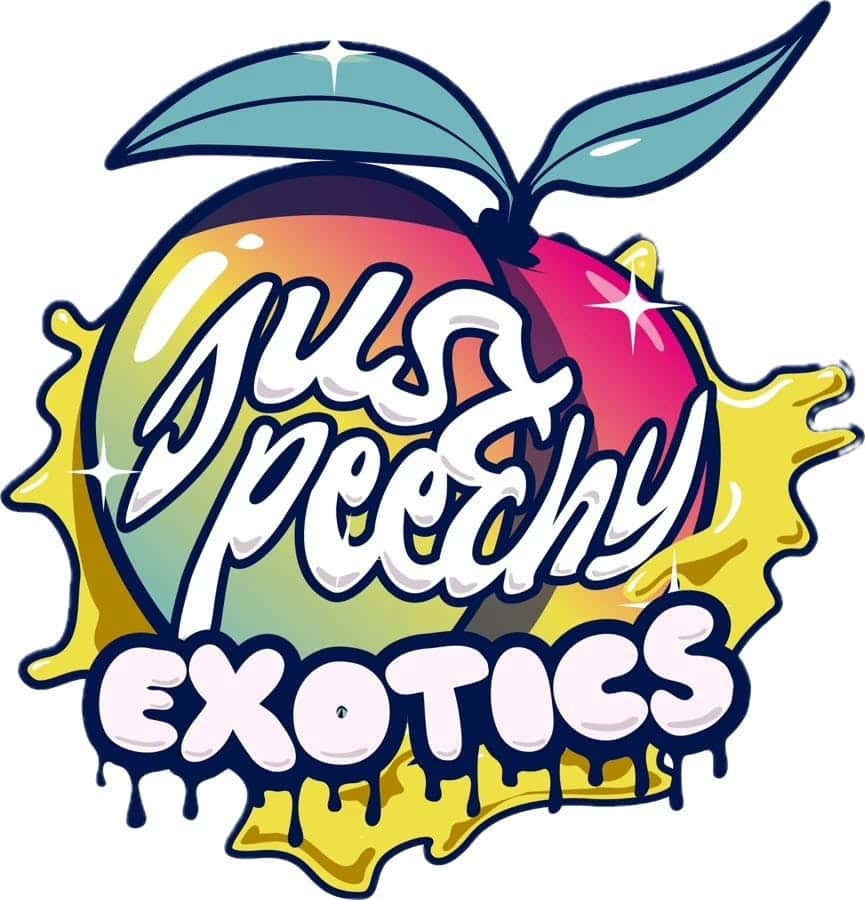 Just Peechy storefront banner - recreational marijuana delivery