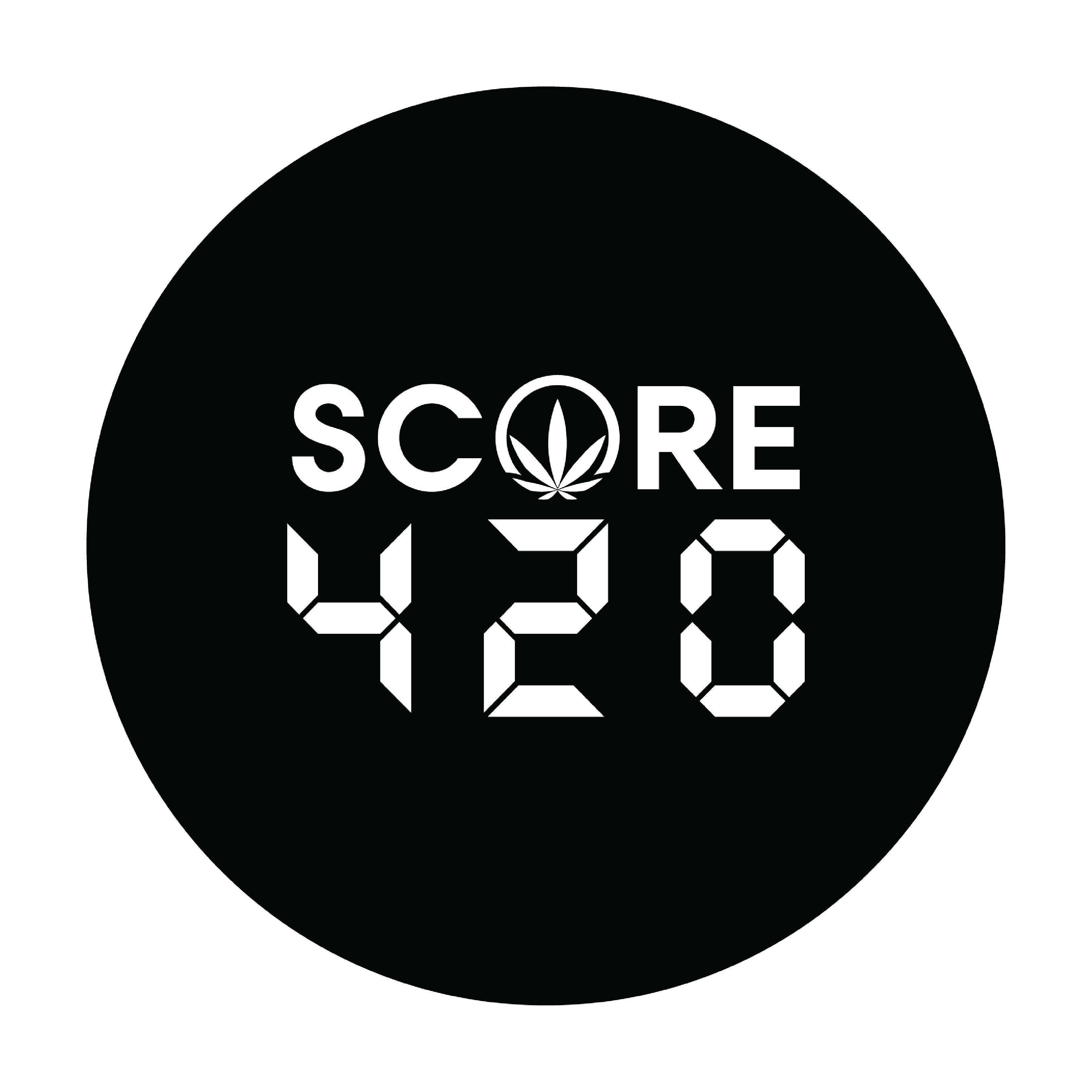 Score 420 Sunland park storefront banner - recreational marijuana dispensary