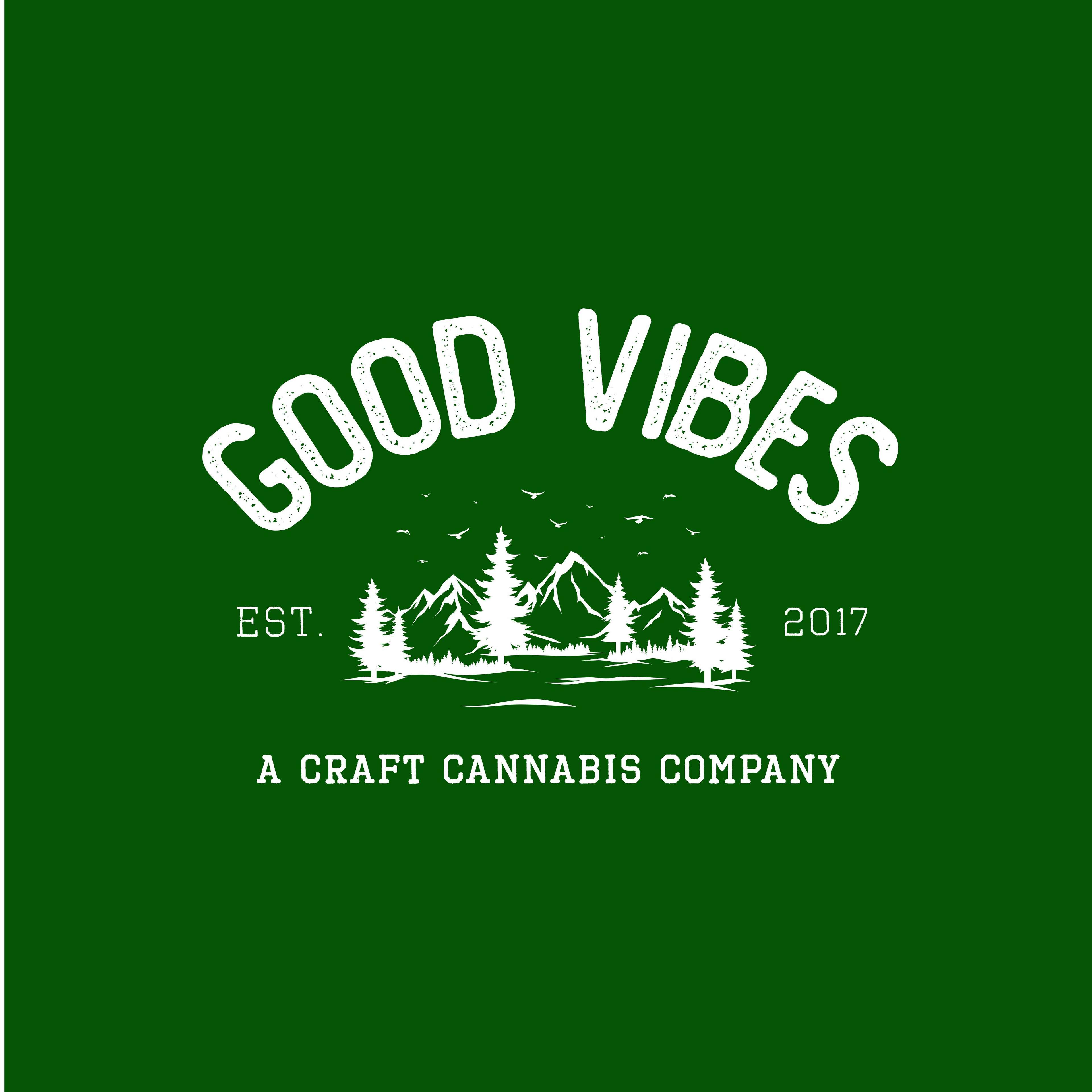 Good Vibes Cannabis Co. storefront banner - recreational marijuana dispensary
