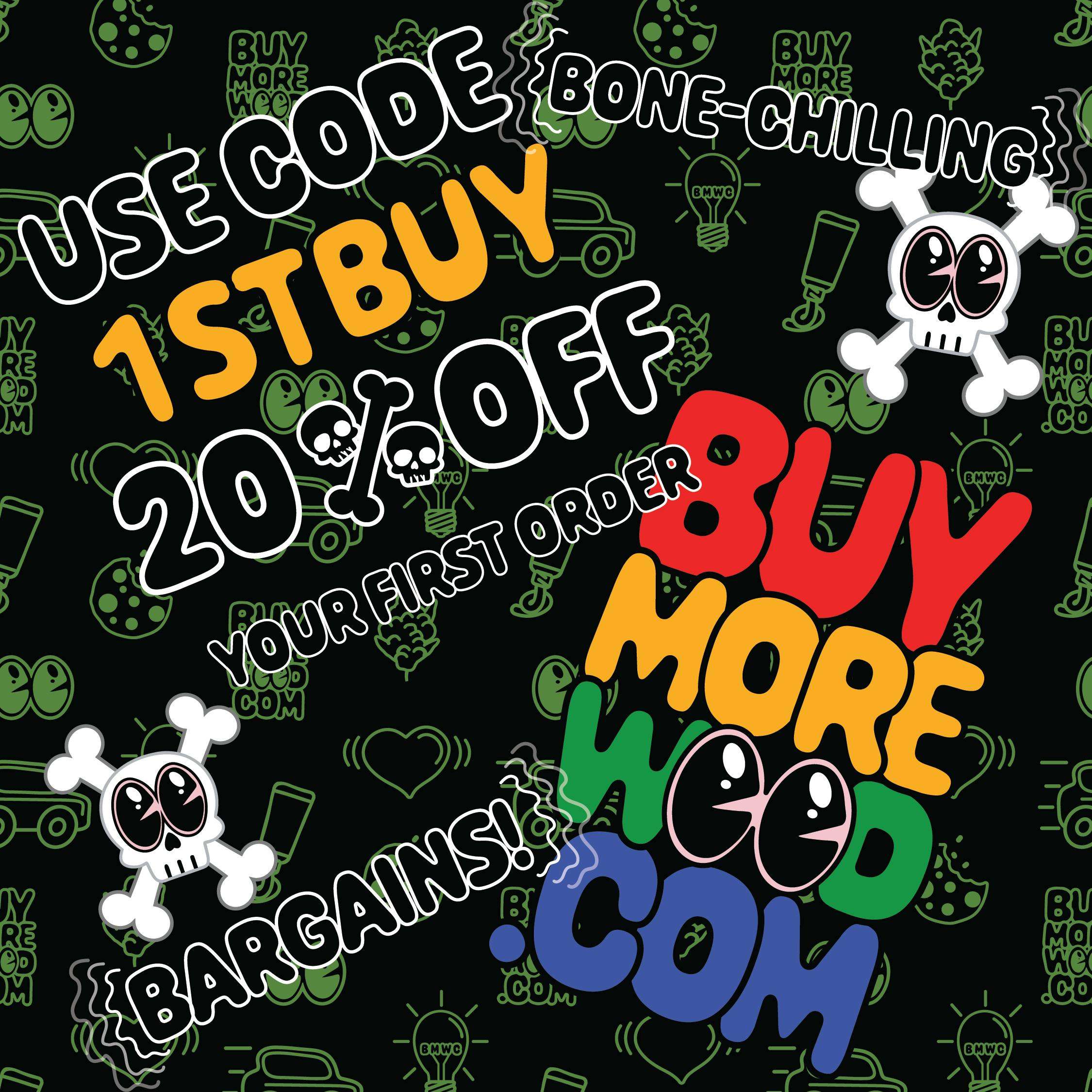BuyMoreWeed storefront banner - recreational marijuana delivery