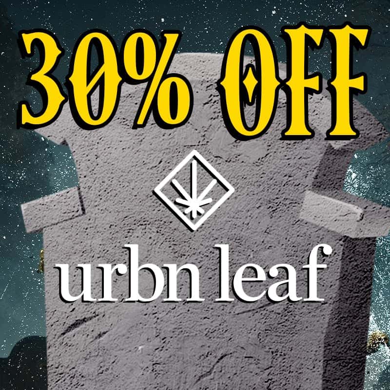 Urbn Leaf - Bay Park storefront banner - recreational marijuana dispensary
